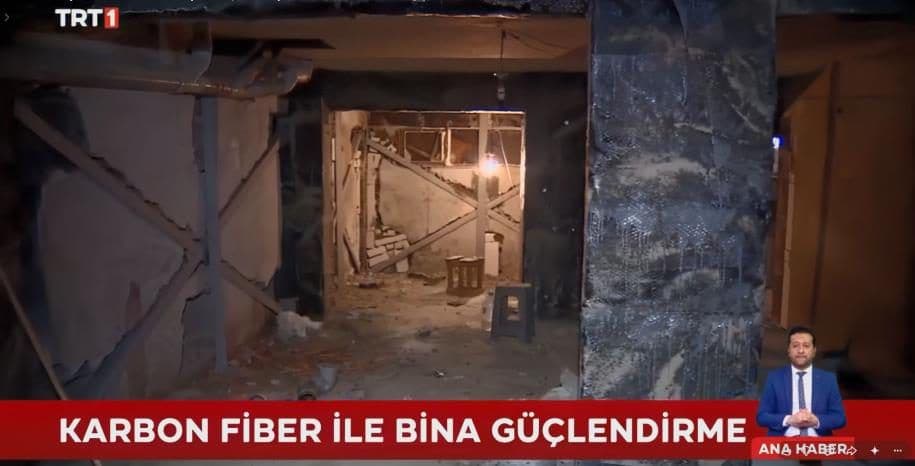 TRT 1 Ana Haber'de Güçlendirme Burada bina güçlendirme haberi